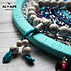Kakholong rosary beads, 21 beads (10 mm). Rosary. ArtLesinao. My Livemaster. Фото №5
