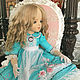 Alice in Wonderland, an artdoll collectible textile doll. Dolls. Darling. My Livemaster. Фото №4