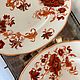 Винтаж: Тарелка блюдо 26 см Royal Worcester антикварная. Тарелки винтажные. сКЛАДъ 2. Ярмарка Мастеров.  Фото №5