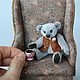Mini-teddy bear Mishel, Stuffed Toys, St. Petersburg,  Фото №1