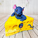 Soap Mouse in cheese souvenir gift new year children's. Soap. Edenicsoap - soap candles sachets. My Livemaster. Фото №6