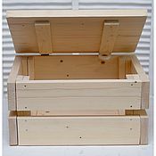 Для дома и интерьера handmade. Livemaster - original item Collapsible wooden storage box for decoupage decor. Handmade.