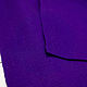 Шерсть пальтовая фиолетовая 3,2 м. Ткани. БАРХАТ Итальянские ткани (barhat-tkani). Ярмарка Мастеров.  Фото №4