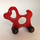 A Wheelchair Dog Cherry. Rolling Toys. Shop Grizunok teether. Online shopping on My Livemaster.  Фото №2