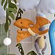 Мобиль на кроватку из фетра с динозаврами. Мобили на кроватку. Fairy felt toys. Ярмарка Мастеров.  Фото №4