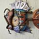Часы рыба "BADDY" в стиле стимпанк. Часы классические. steampunkclock777. Ярмарка Мастеров.  Фото №6