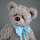 Мишка тедди с голубыми глазами. Мишки Тедди. Teddy by Olga Prokudina. Интернет-магазин Ярмарка Мастеров.  Фото №2