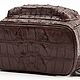 Рюкзак из натуральной кожи крокодила IMA0752VK1. Рюкзаки. CrocShop товары из экзотической кожи. Ярмарка Мастеров.  Фото №6
