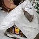 Заказать Ватная игрушка. Изба. Ель_АРТель. Ярмарка Мастеров. . Игрушки Фото №3