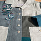 Long linen Shirt patchwork with embroidery. Shirts. natali. Ярмарка Мастеров.  Фото №4