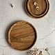 Order Set of trays of plates made of oak ' Runde'. Free shipping!. alysarus. Livemaster. . Plates Фото №3