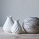 Vases "Zefir White L" ceramics. Vases. Hill & Mill. Ярмарка Мастеров.  Фото №4