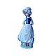 Винтаж: Nao by lladro фарфоровая статуэтка 24 см Девушка с собачкой. Статуэтки винтажные. Decor.mylove. Ярмарка Мастеров.  Фото №5