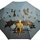 Зонт с ручной росписью  "Cirque du Soleil", Зонты, Москва,  Фото №1