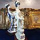 Заказать Винтаж: Гейша.Capodimonte.Италия.armani.Статуэтка. Антик.Декор.Винтаж. Ярмарка Мастеров. . Статуэтки винтажные Фото №3