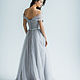 Dusty grey wedding dress Trudy. Wedding dresses. Boudoirwedding. Online shopping on My Livemaster.  Фото №2