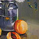 Oil painting still life with apricots. Pictures. Painting by Margarita Drevs. My Livemaster. Фото №5