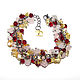 Order Bracelet stones citrine, rose quartz and glass beads. krasota-prirody. Livemaster. . Bead bracelet Фото №3