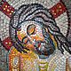  Иисус Христос "Царь Славы". Иконы. Ольга (mosaic-icon). Ярмарка Мастеров.  Фото №7
