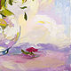 Painting of a rose in a vase in oil on canvas | Painting with a palette knife. Pictures. pirogov-maxim. My Livemaster. Фото №6