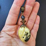 Украшения handmade. Livemaster - original item Necklace  with  amber. Handmade.
