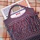 Shopper Bag:Bag crocheted string bag. Shopper. lfrisa. My Livemaster. Фото №6