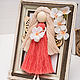 Copy of Macrame doll in photo frame 15/20. Interior doll. Textile Shop Natalya. My Livemaster. Фото №11