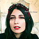 Ободок барокко  в стиле Dolce & Gabbana. Ободки. Orlandina. Интернет-магазин Ярмарка Мастеров.  Фото №2