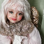 Куклы и игрушки handmade. Livemaster - original item interior doll: Angel on month. Handmade.