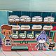 Альбом с игоами на липучках "Тока Бока/Toca Boca Аквапарк". Кукольные домики. Lip-pip-igry-na-lipuchkah. Ярмарка Мастеров.  Фото №5