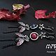  Серьги Мушки. Серьги классические. Маргарита Туркина Украшения (marlijewelry). Ярмарка Мастеров.  Фото №4
