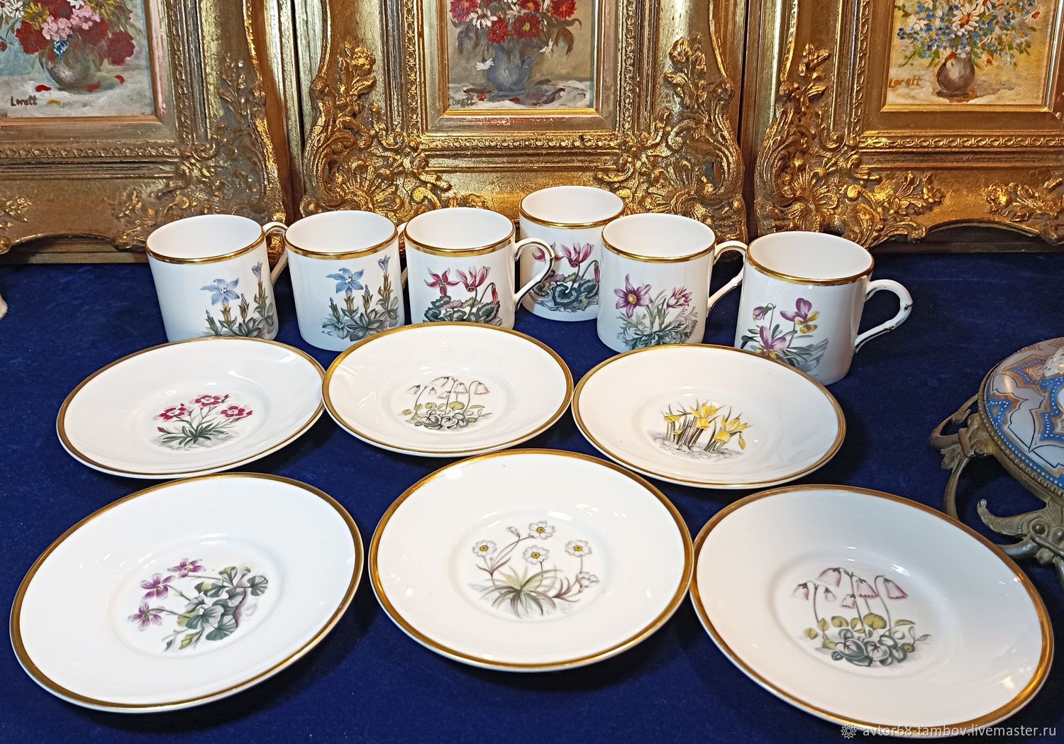 Винтаж: Royal worcester.Кофейный набор.Англия.Фарфор.Сет купить в  интернет-магазине Ярмарка Мастеров по цене 7999.2 ₽ – SU6AOBY | Предметы  интерьера винтажные, Тамбов - доставка по России