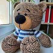 Куклы и игрушки handmade. Livemaster - original item Knitted toy Bear. Handmade.