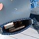 Вязаная сумка мини. Классическая сумка. Юлия. Ярмарка Мастеров.  Фото №4