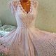 Handmade dress 'For My Beloved-2'. Dresses. hand knitting from Galina Akhmedova. My Livemaster. Фото №6