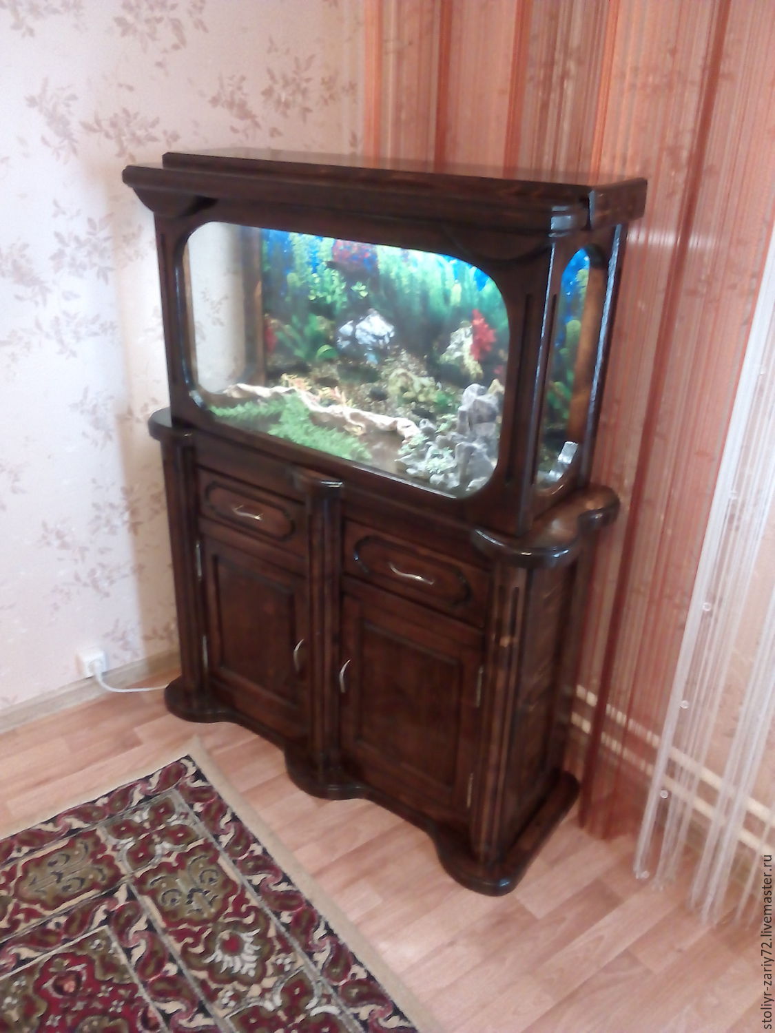 Тумбы под аквариумы купить в Москве - цена изготовления металлических тумб под аквариум на заказ