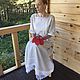 dresses: Tea dress 'September evening'. Dresses. Living ECO clothing. Online shopping on My Livemaster.  Фото №2