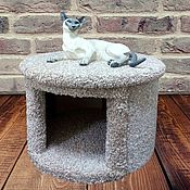 Зоотовары handmade. Livemaster - original item Round house for dogs and cats to buy.Order in size.. Handmade.