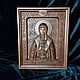 Икона святая Ольга из массива дуба, Иконы, Москва,  Фото №1