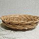 El conjunto de mimbre tarelochek para la cocina (3 piezas). Basket. Elena Shitova - basket weaving. Ярмарка Мастеров.  Фото №5