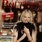 Материалы для творчества handmade. Livemaster - original item Boutique Special Magazine Holiday Fashion 1998. Handmade.
