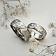 Wedding Orthodox rings made of silver (Ob31). Engagement rings. anna-epifanova. My Livemaster. Фото №6