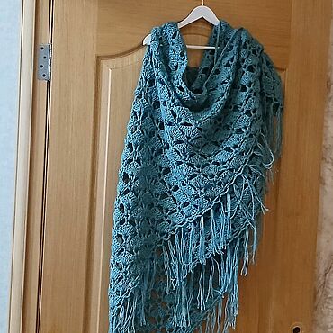 Одежда ручной работы. Ярмарка Мастеров - ручная работа Шаль. Handmade.