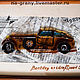 Коллаж "Bentley Speed Six", картина на стену, Картины, Томск,  Фото №1