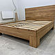 The 'Skenland' oak bed 1800h2000, Bed, Moscow,  Фото №1