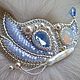 Брошь "Снежная эльфийка". Брошь-булавка. Мария Кардакова Jewelry with Soul. Интернет-магазин Ярмарка Мастеров.  Фото №2