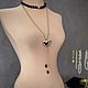 Колье-цепь с подвеской сердце. Колье. Storm Jewellery. Ярмарка Мастеров.  Фото №6