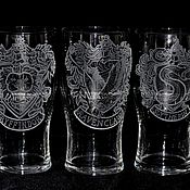 Посуда handmade. Livemaster - original item Harry Potter. A set of glasses.. Handmade.