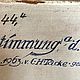 Винтаж: Винтажная картина "Вечер на Эльбе" C.H. Tacke 1963. Картины винтажные. Traumpuppen (Куклы моей мечты). Ярмарка Мастеров.  Фото №4