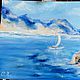 Landscape oil painting 'Aqua dream'. Pictures. Dreamland-oz (dreamland-oz). Online shopping on My Livemaster.  Фото №2